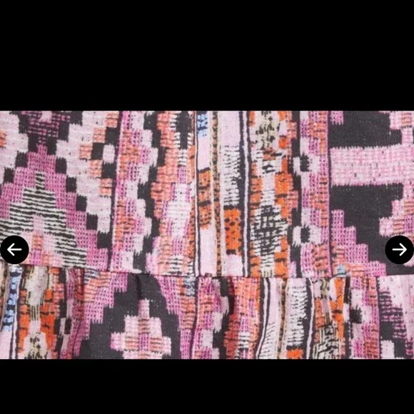 KOBI HALPERIN 
Rosa Print Cotton Dress - Pink Lady Multi - Picture 7 of 7